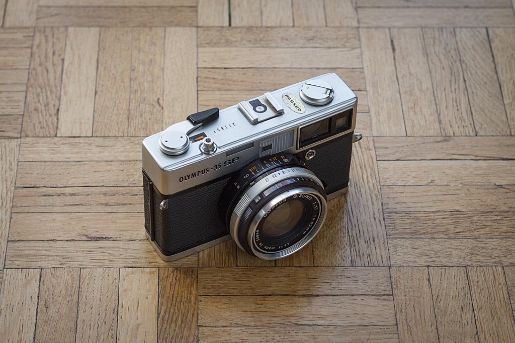 L'Olympus 35 SP est un des télémétriques que je prends beaucoup de plaisir à utiliser.