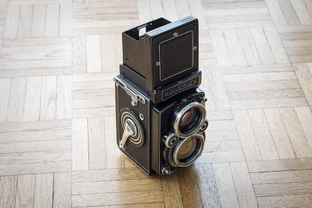 Appareil photo moyen format TLR 6x6 Rolleiflex