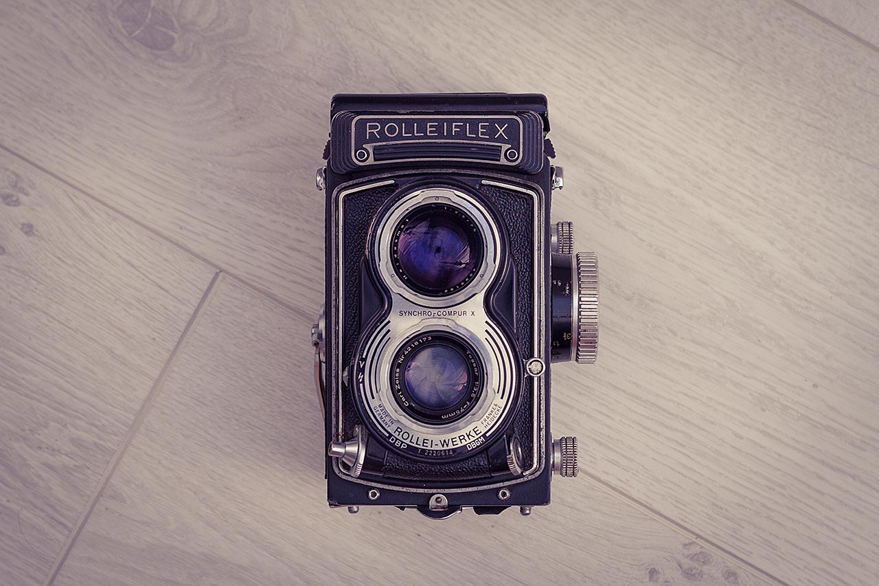 Appareil 6x6 moyen format Rolleiflex T